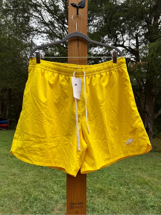 Nike Other - Nike $50 Yellow Men's Athletic Shorts XL